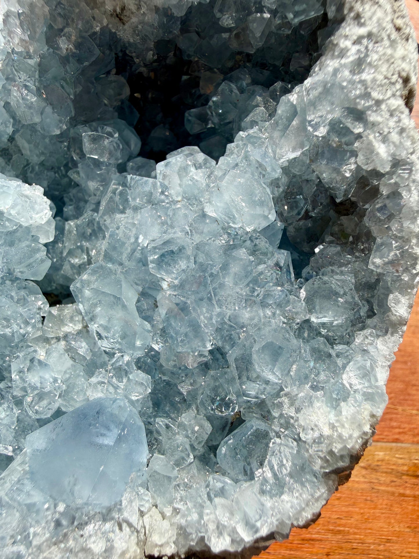 RAW CELESTITE CLUSTER