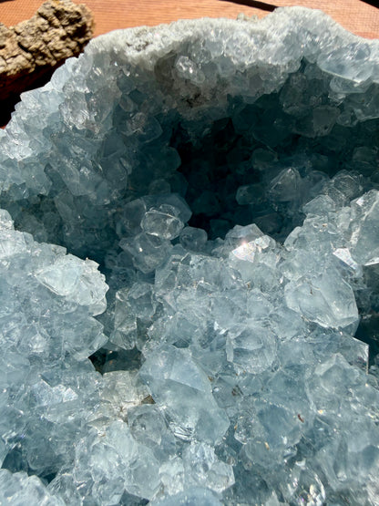 RAW CELESTITE CLUSTER