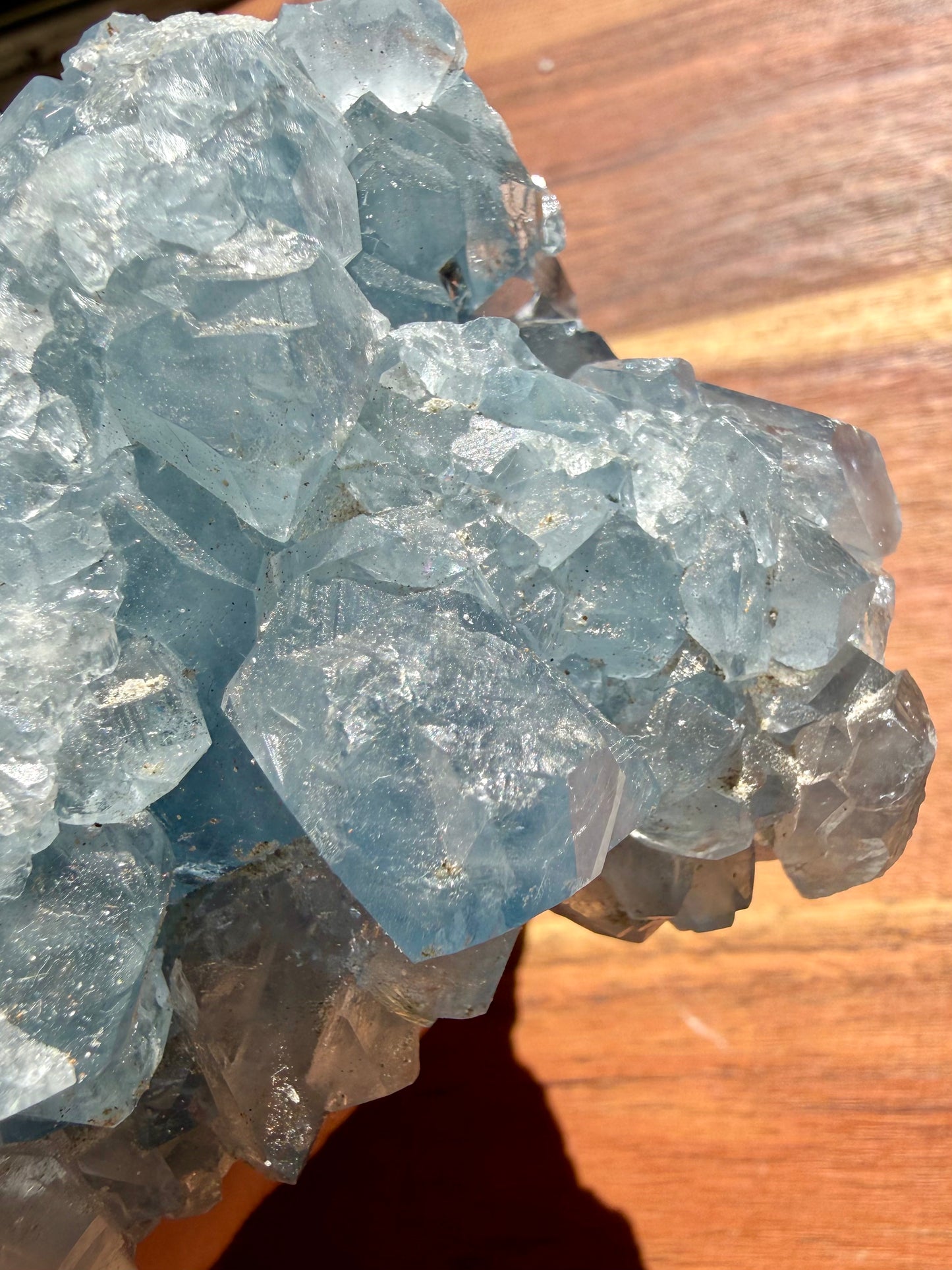 RAW CELESTITE CLUSTER