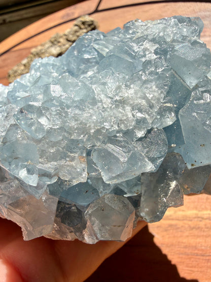 RAW CELESTITE CLUSTER