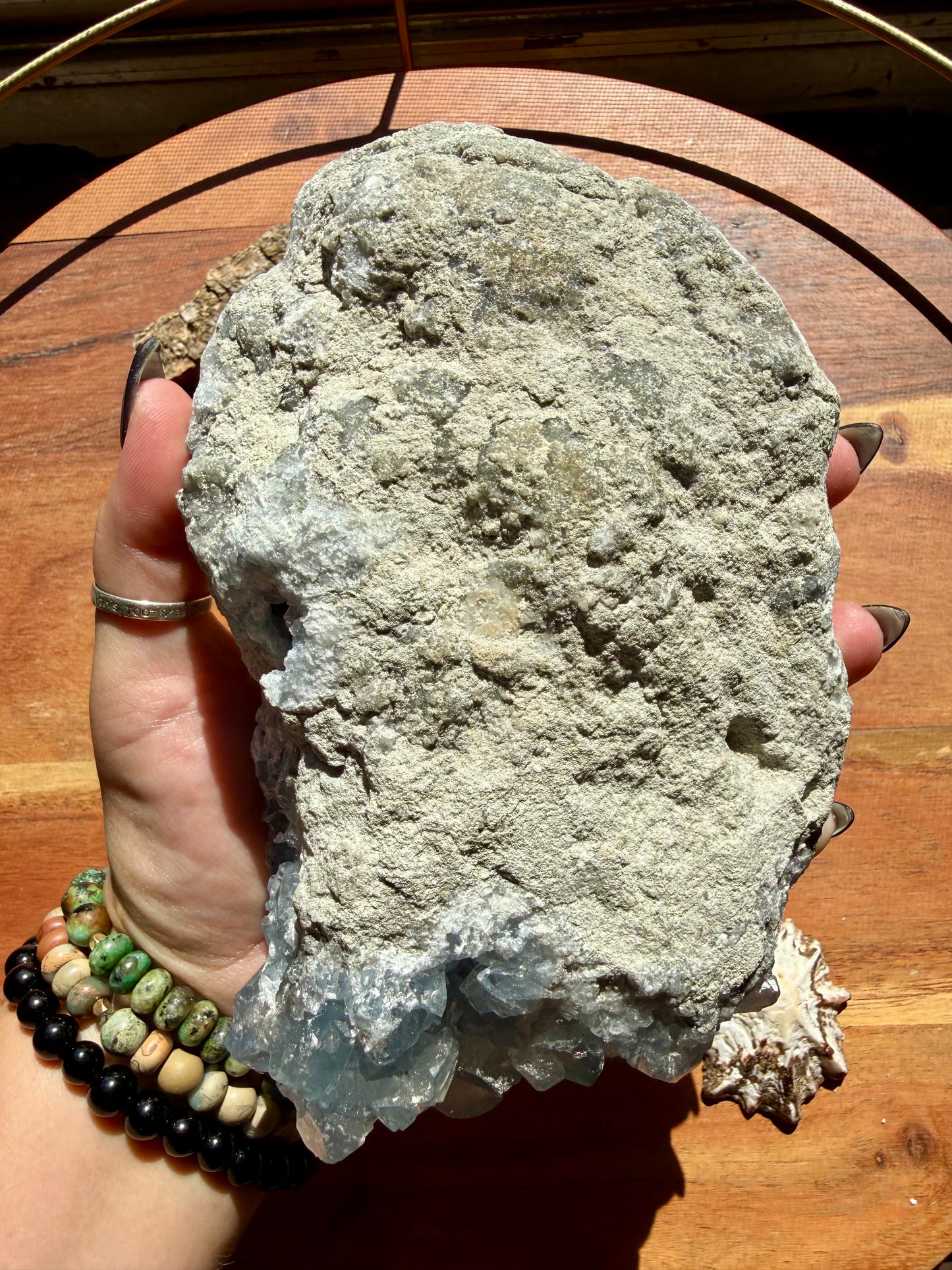RAW CELESTITE CLUSTER