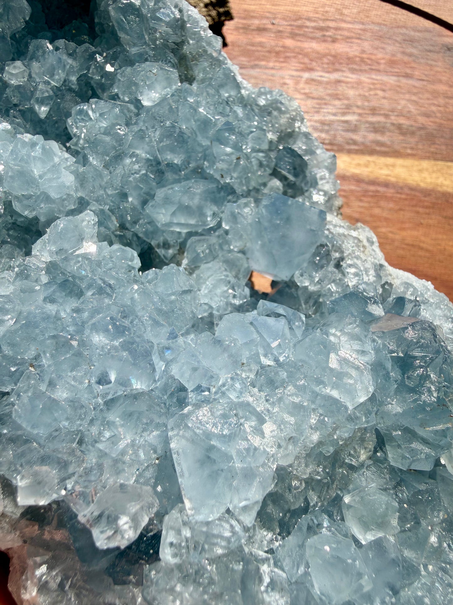 RAW CELESTITE CLUSTER