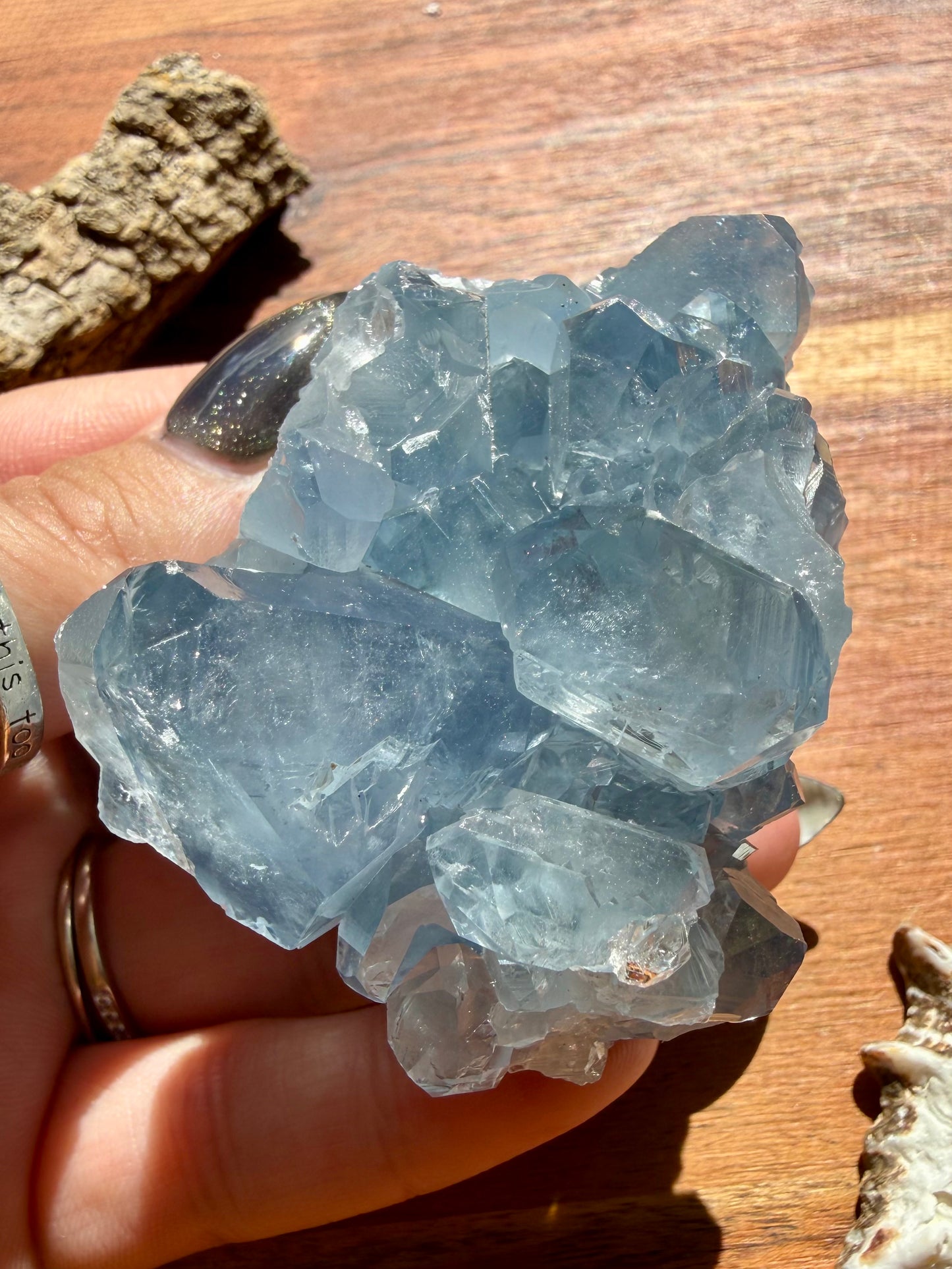 RAW CELESTITE CLUSTER