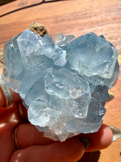 RAW CELESTITE CLUSTER