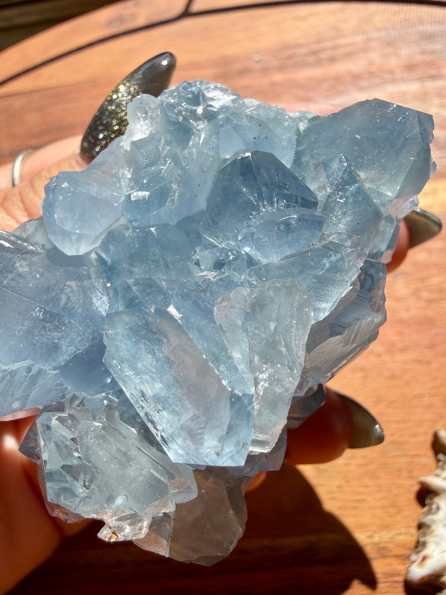 RAW CELESTITE CLUSTER