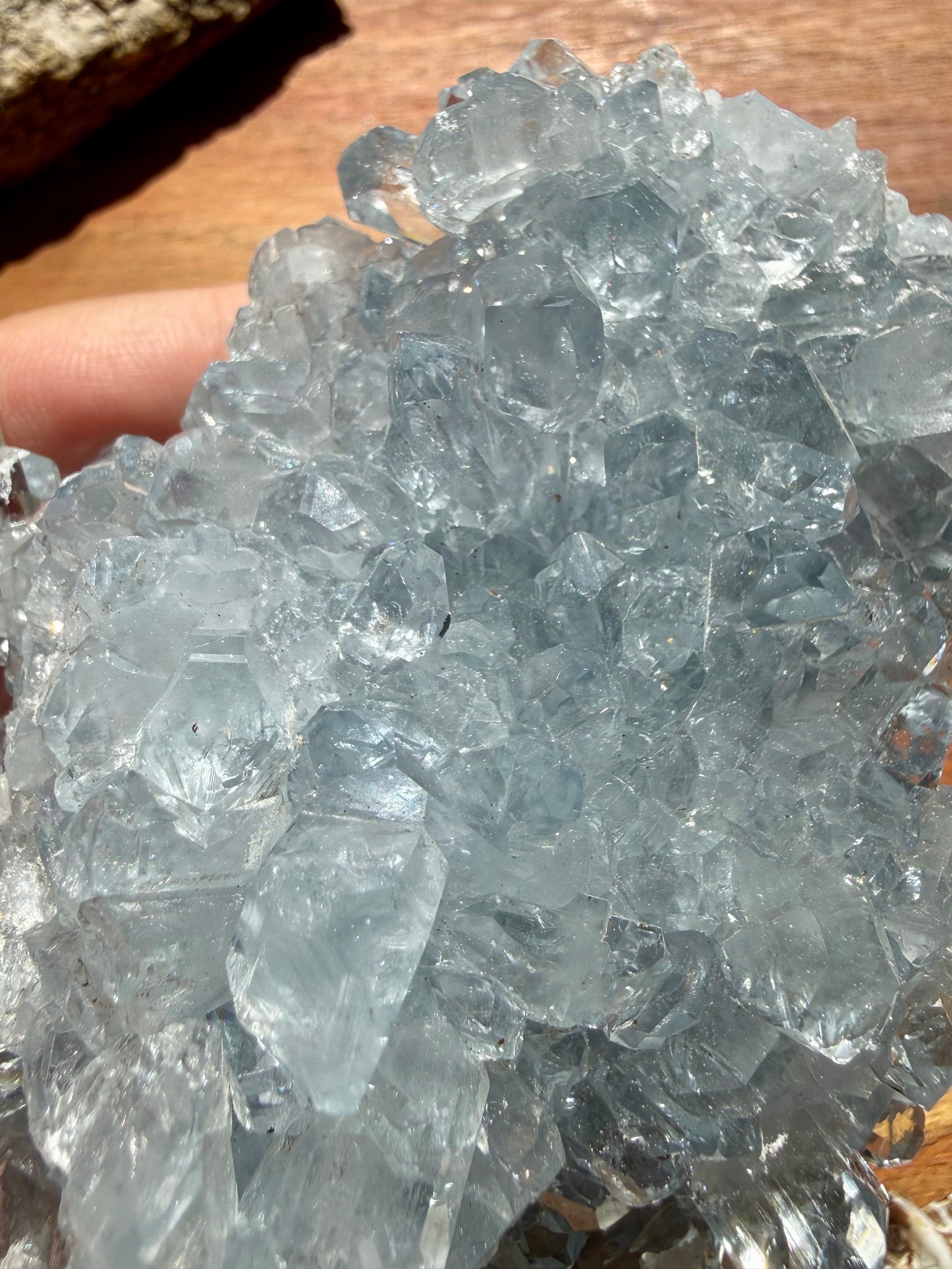 RAW CELESTITE CLUSTER