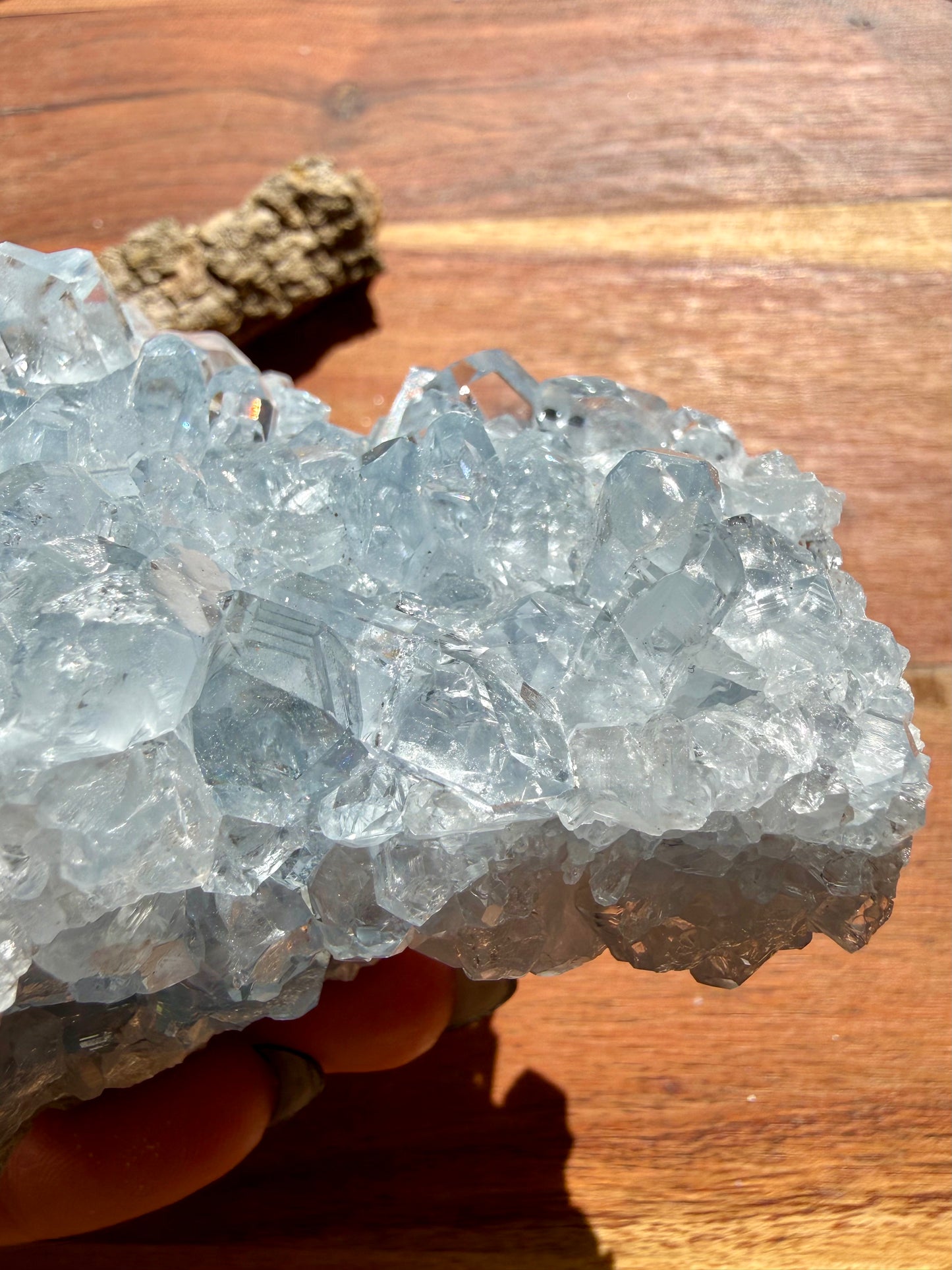 RAW CELESTITE CLUSTER