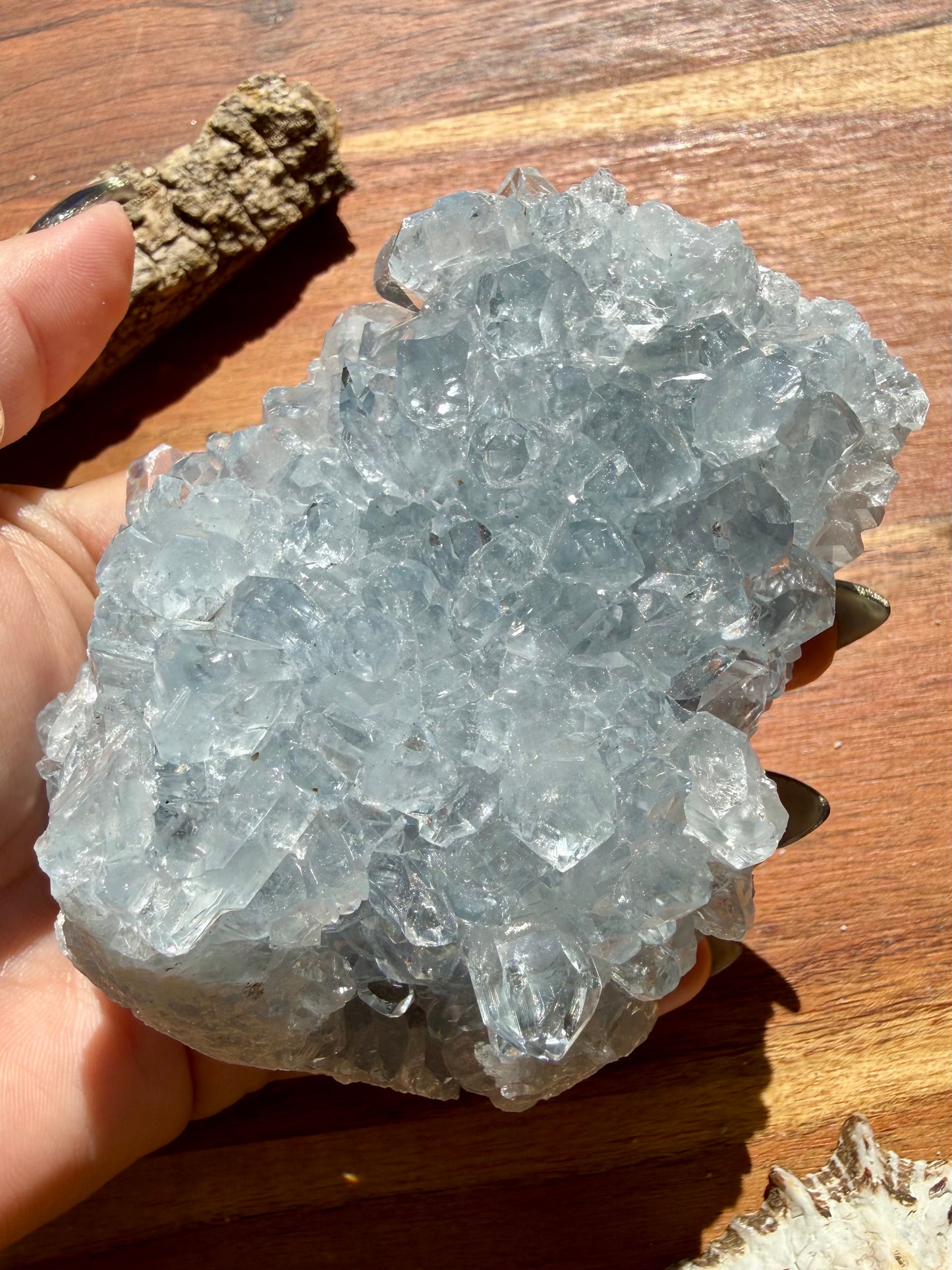 RAW CELESTITE CLUSTER