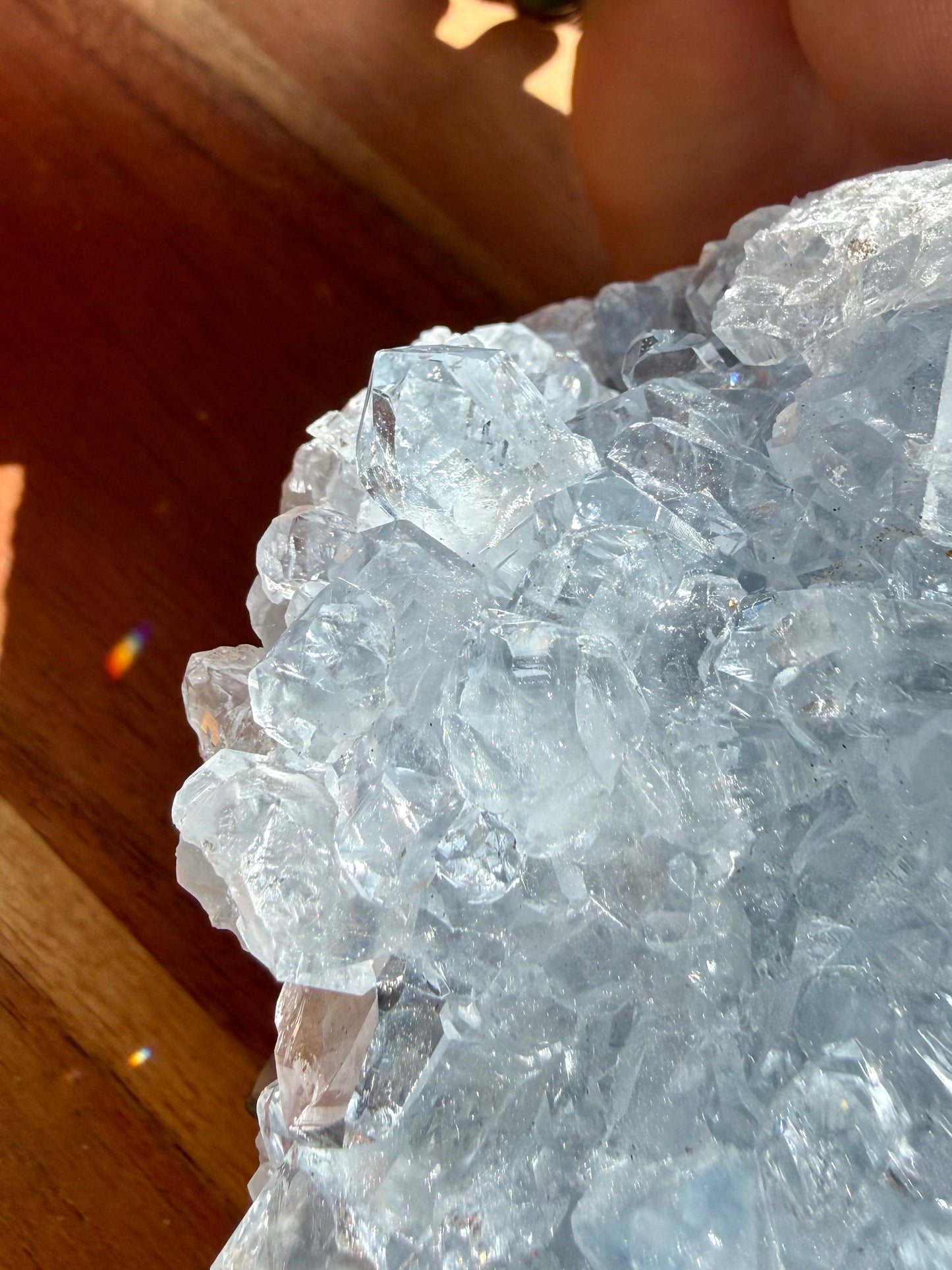 RAW CELESTITE CLUSTER
