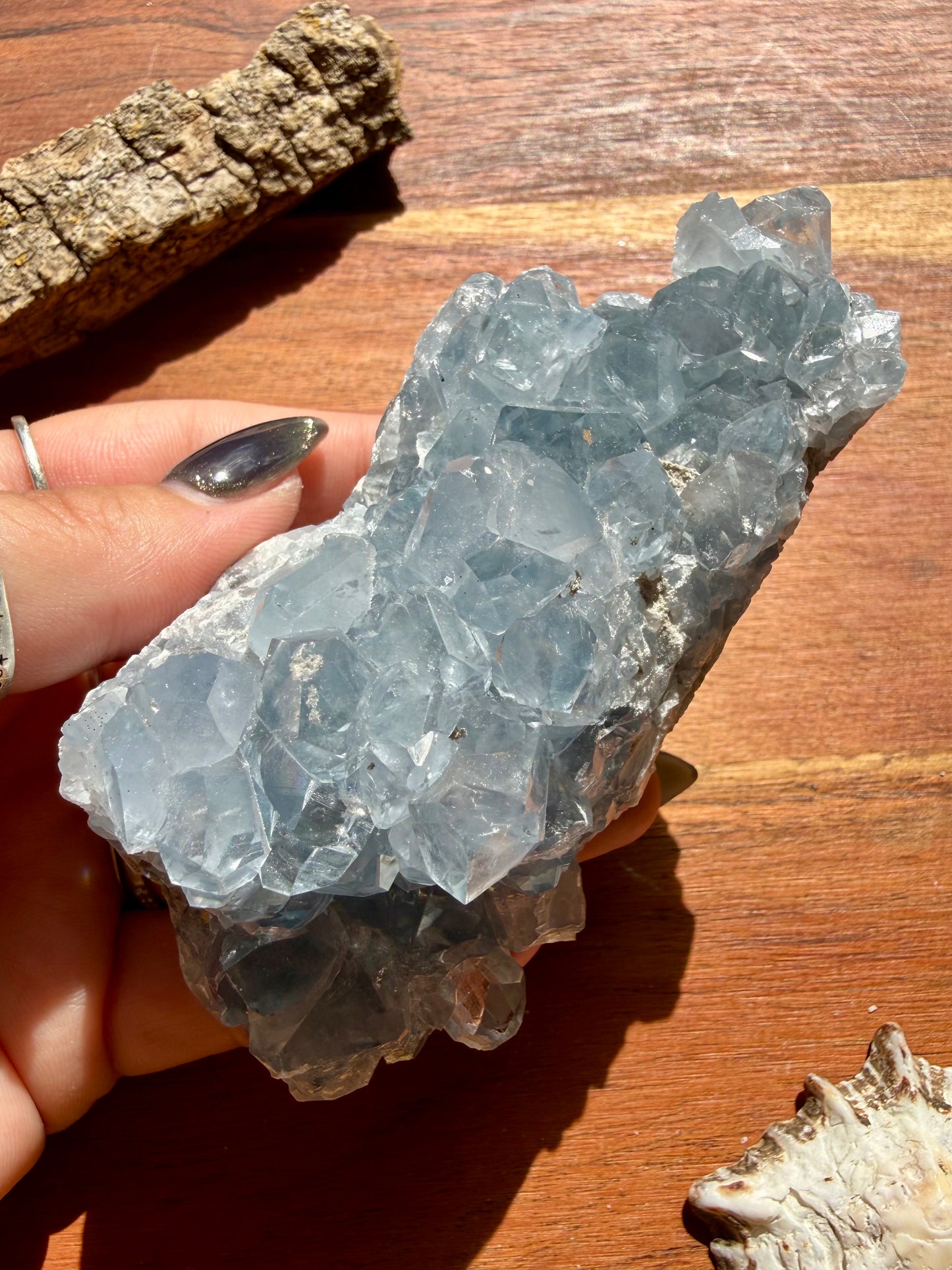 RAW CELESTITE CLUSTER