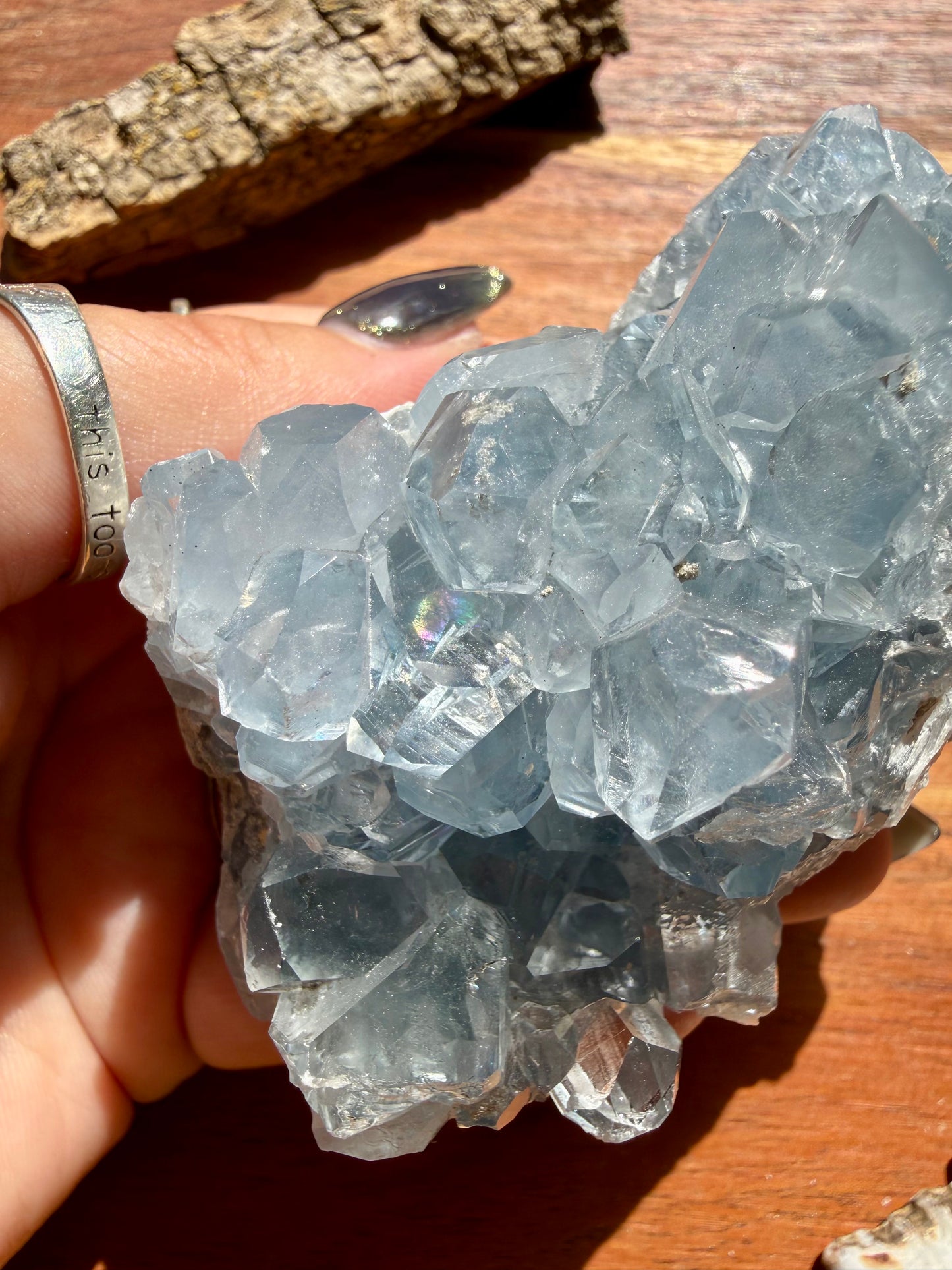 RAW CELESTITE CLUSTER