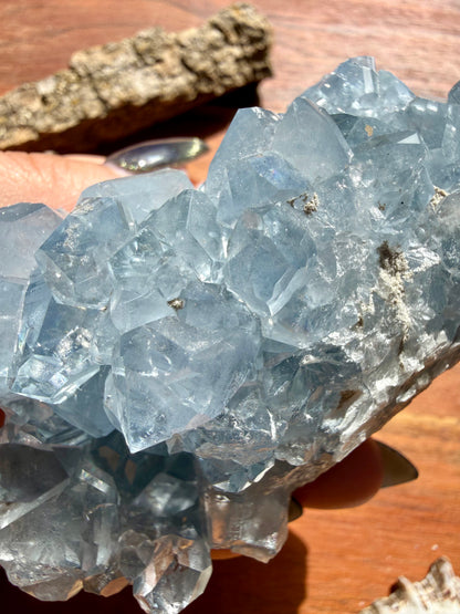 RAW CELESTITE CLUSTER