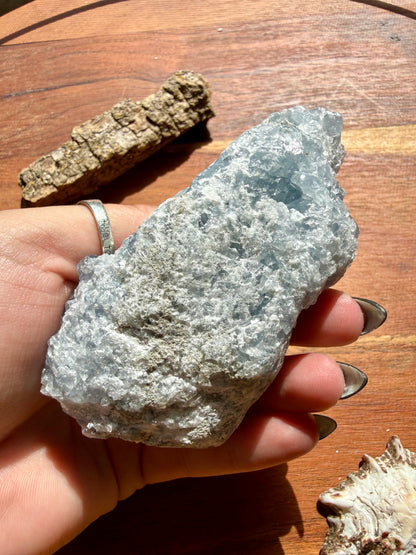 RAW CELESTITE CLUSTER