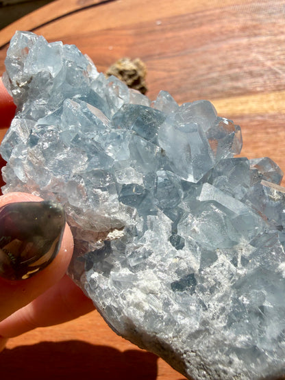 RAW CELESTITE CLUSTER