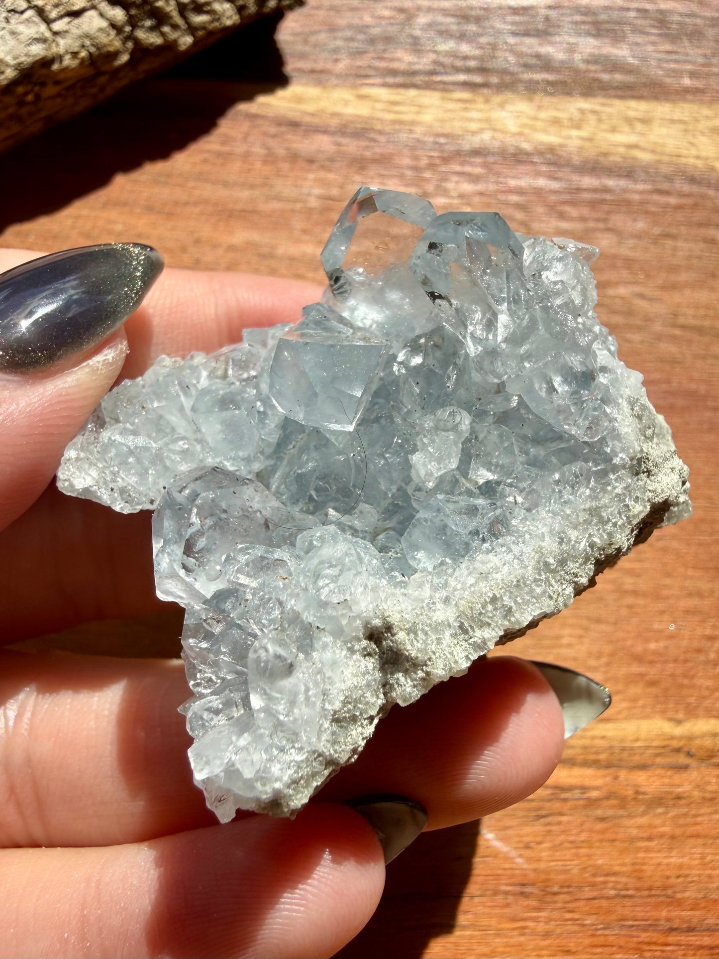 RAW CELESTITE CLUSTER