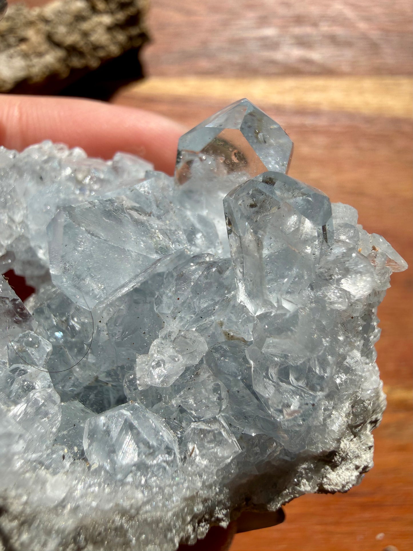 RAW CELESTITE CLUSTER
