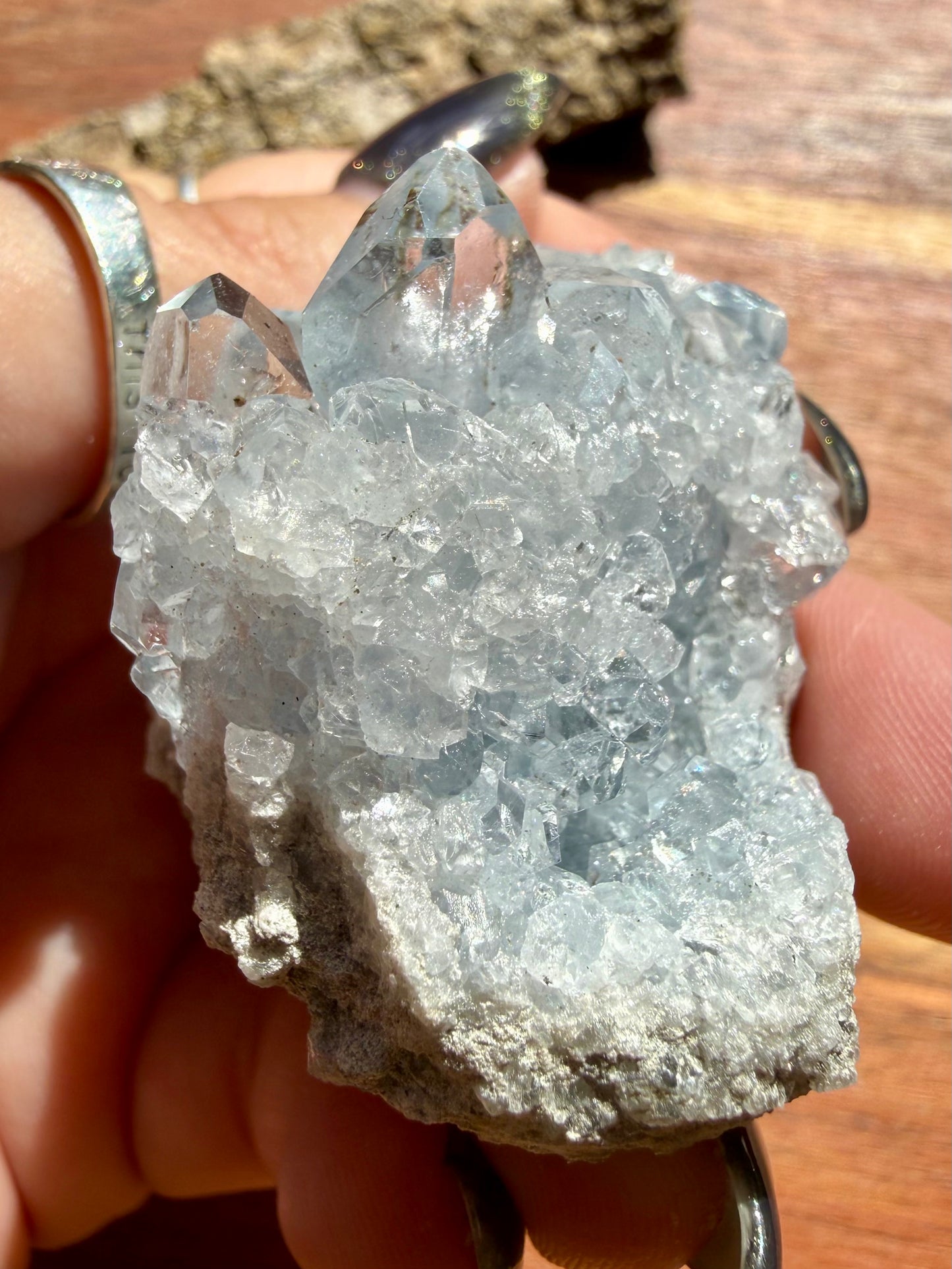 RAW CELESTITE CLUSTER