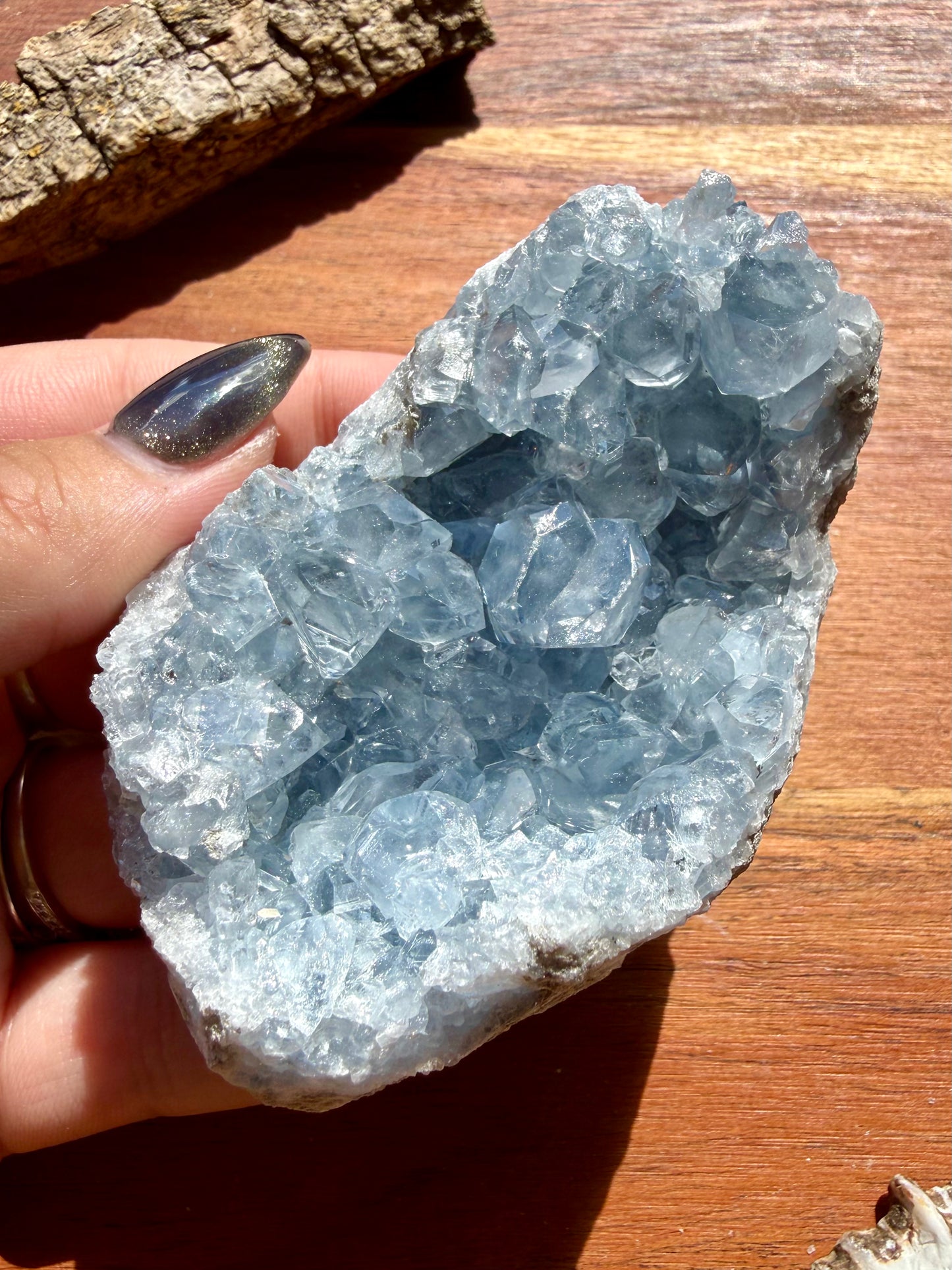 RAW CELESTITE CLUSTER