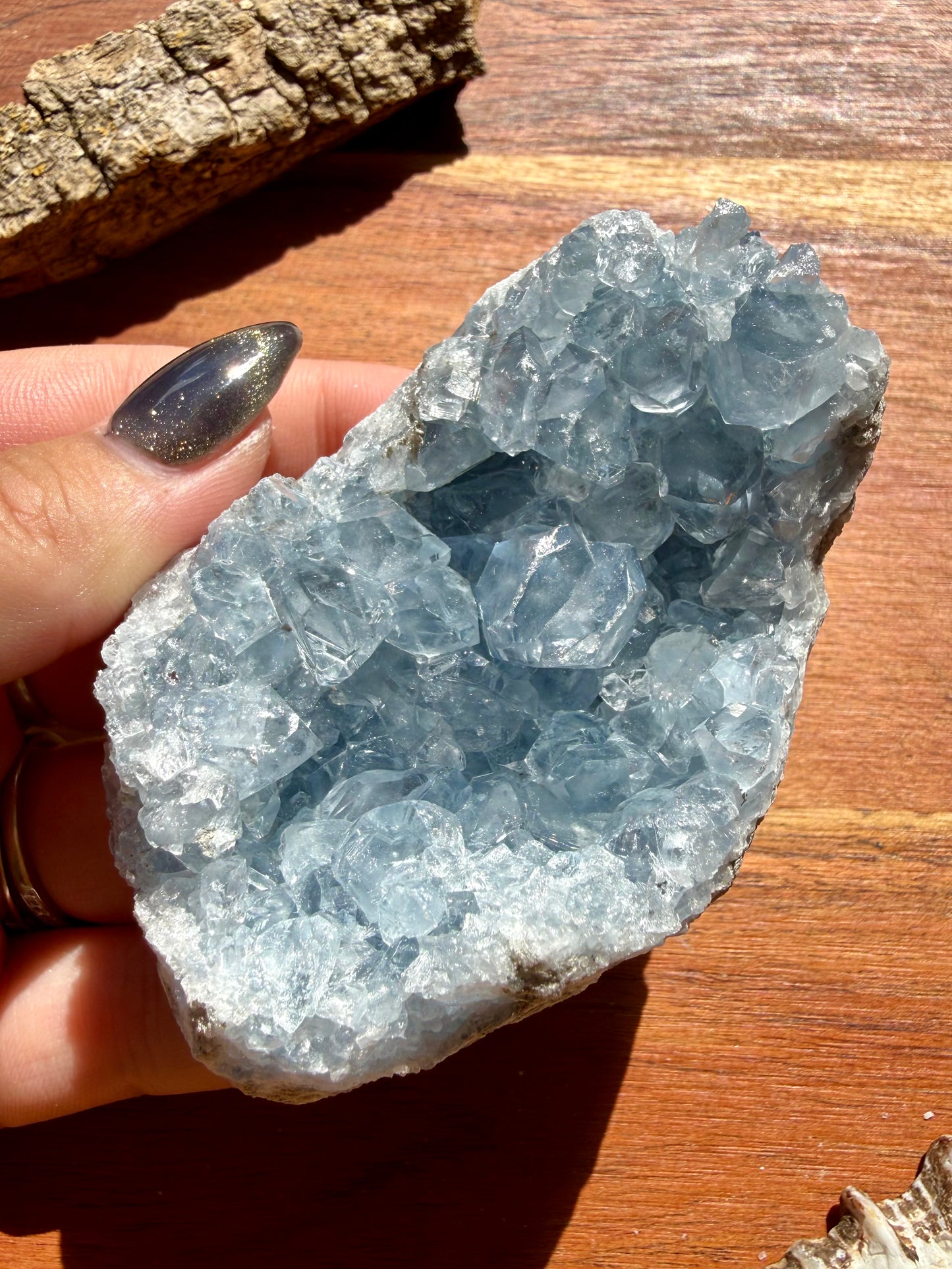 RAW CELESTITE CLUSTER