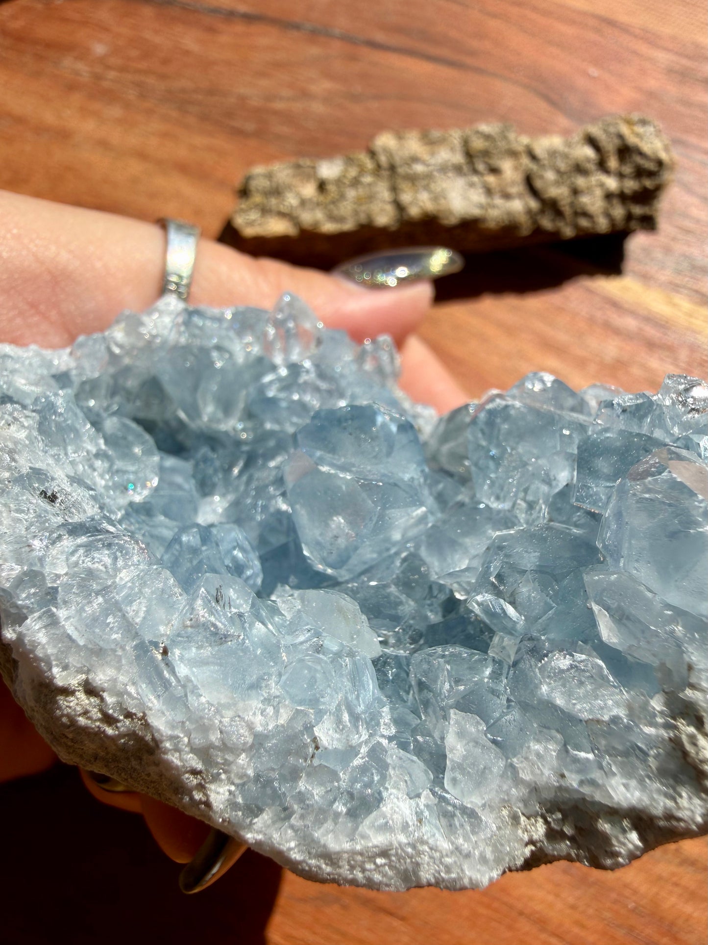 RAW CELESTITE CLUSTER