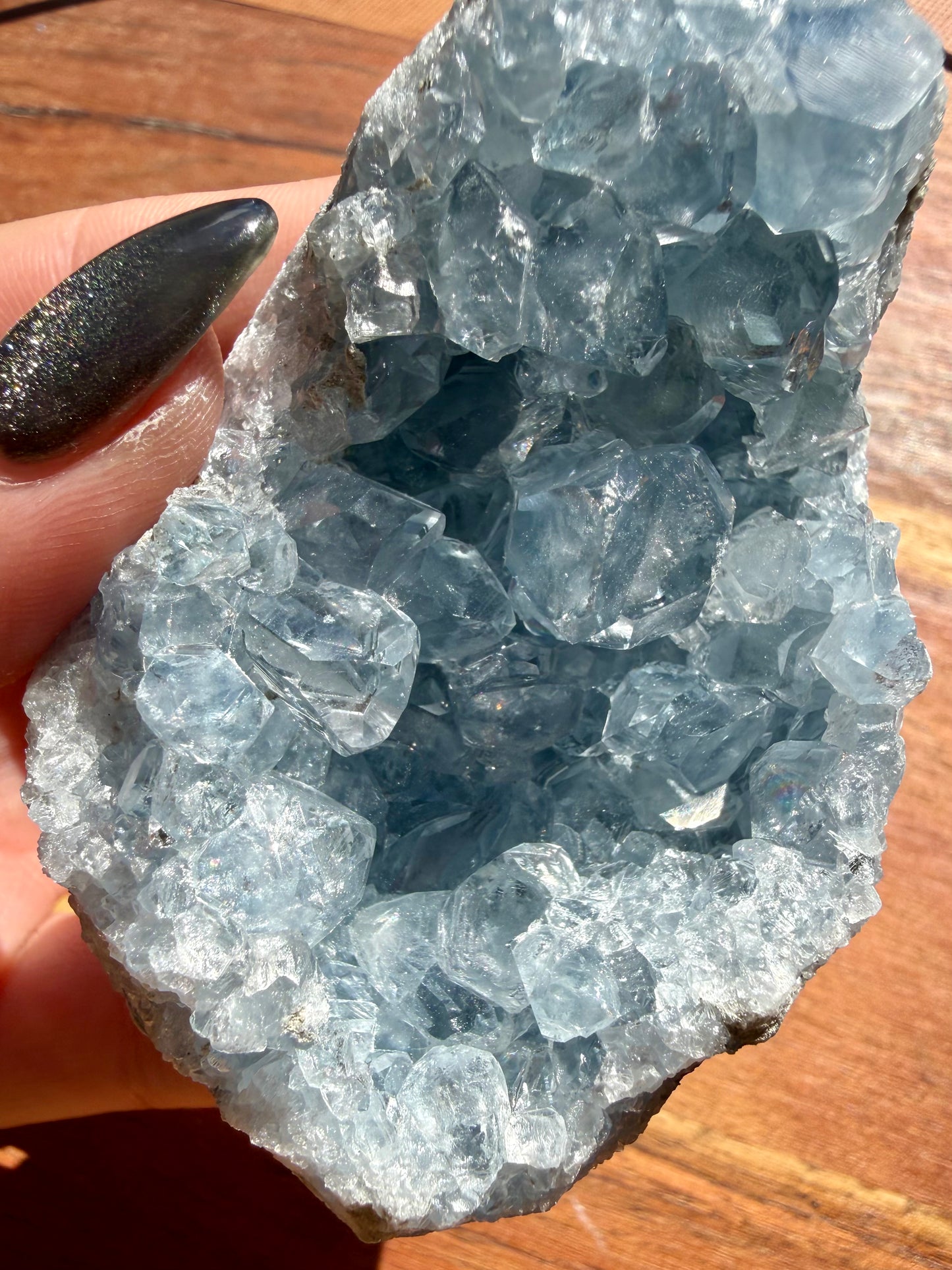 RAW CELESTITE CLUSTER