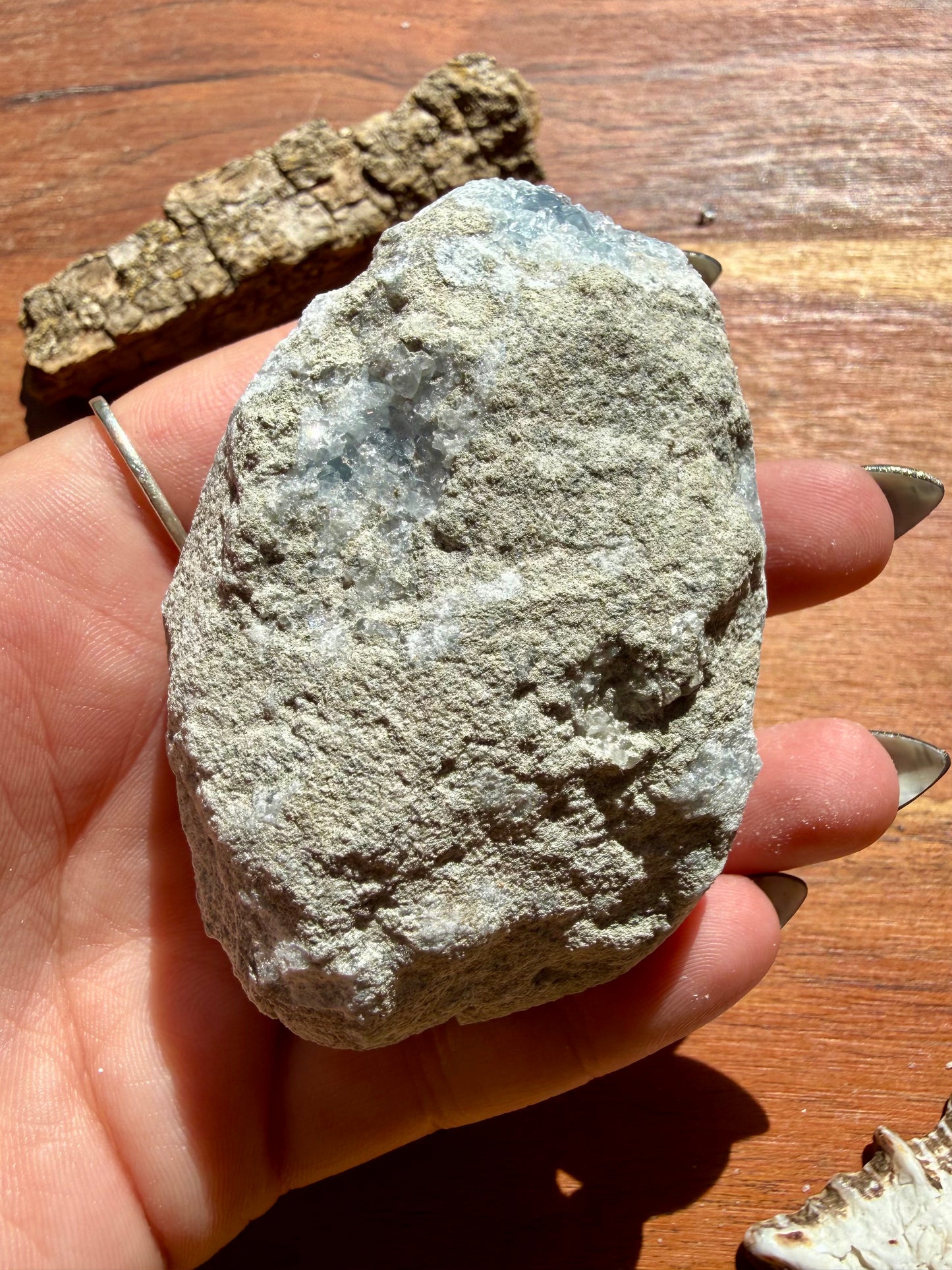 RAW CELESTITE CLUSTER