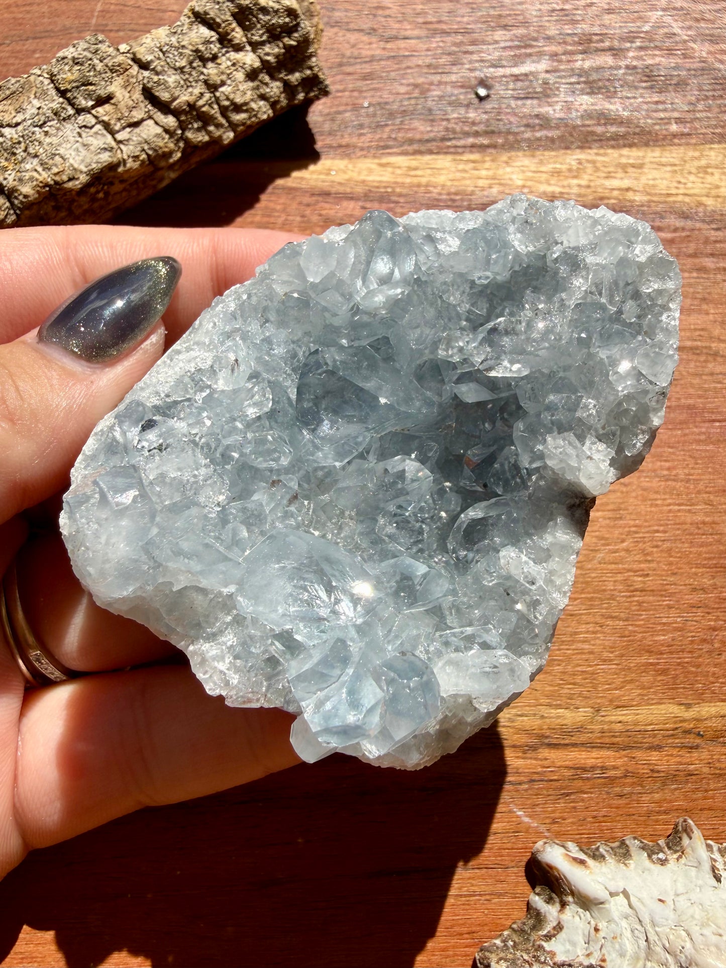 RAW CELESTITE CLUSTER