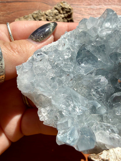 RAW CELESTITE CLUSTER