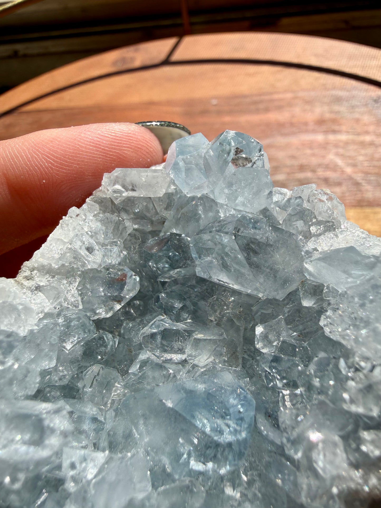 RAW CELESTITE CLUSTER