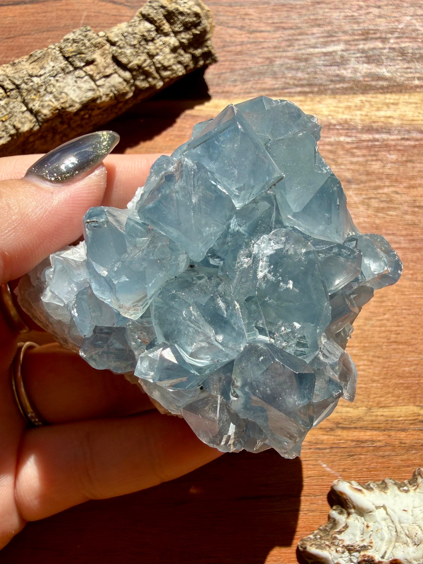 RAW CELESTITE CLUSTER