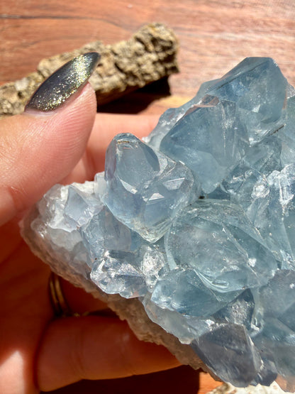 RAW CELESTITE CLUSTER
