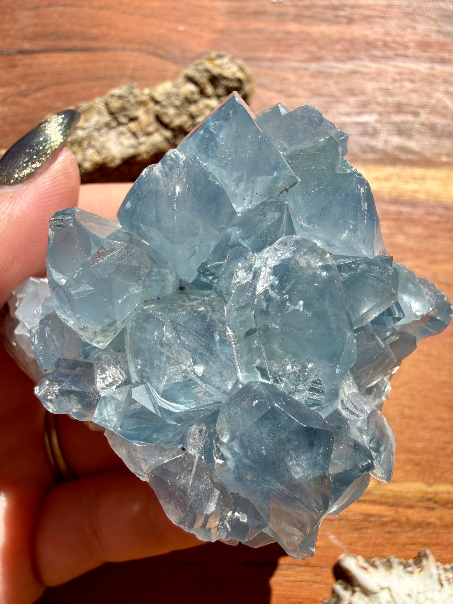 RAW CELESTITE CLUSTER