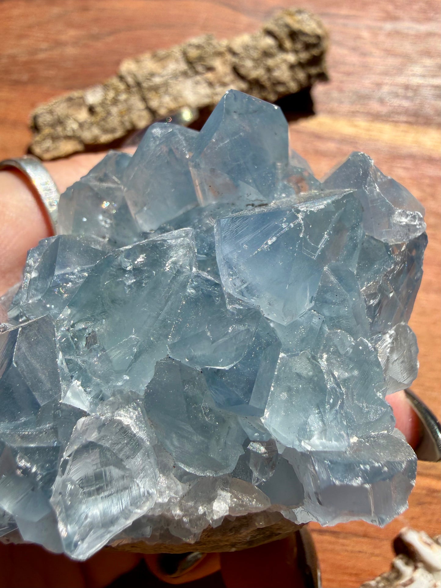 RAW CELESTITE CLUSTER
