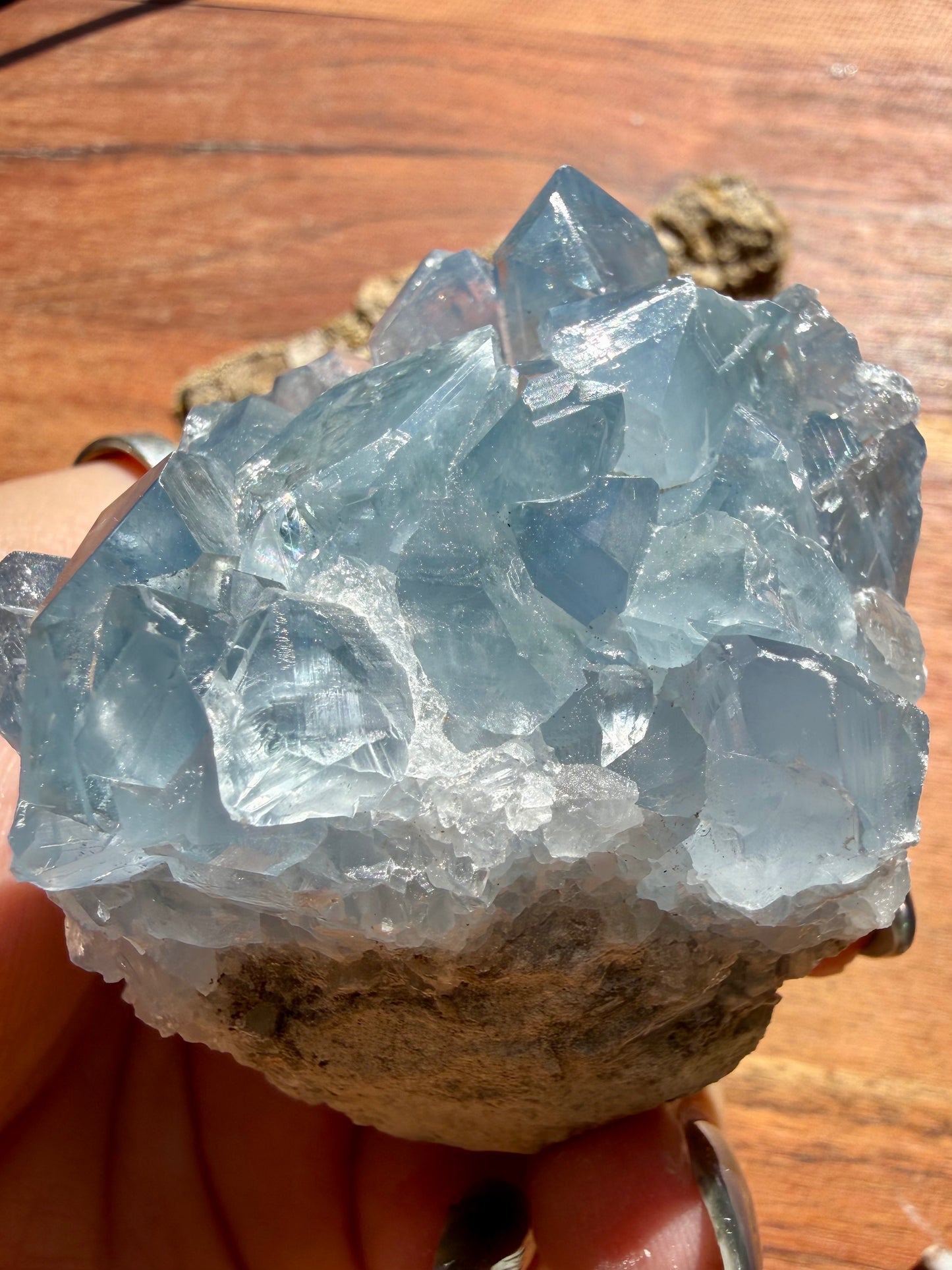 RAW CELESTITE CLUSTER