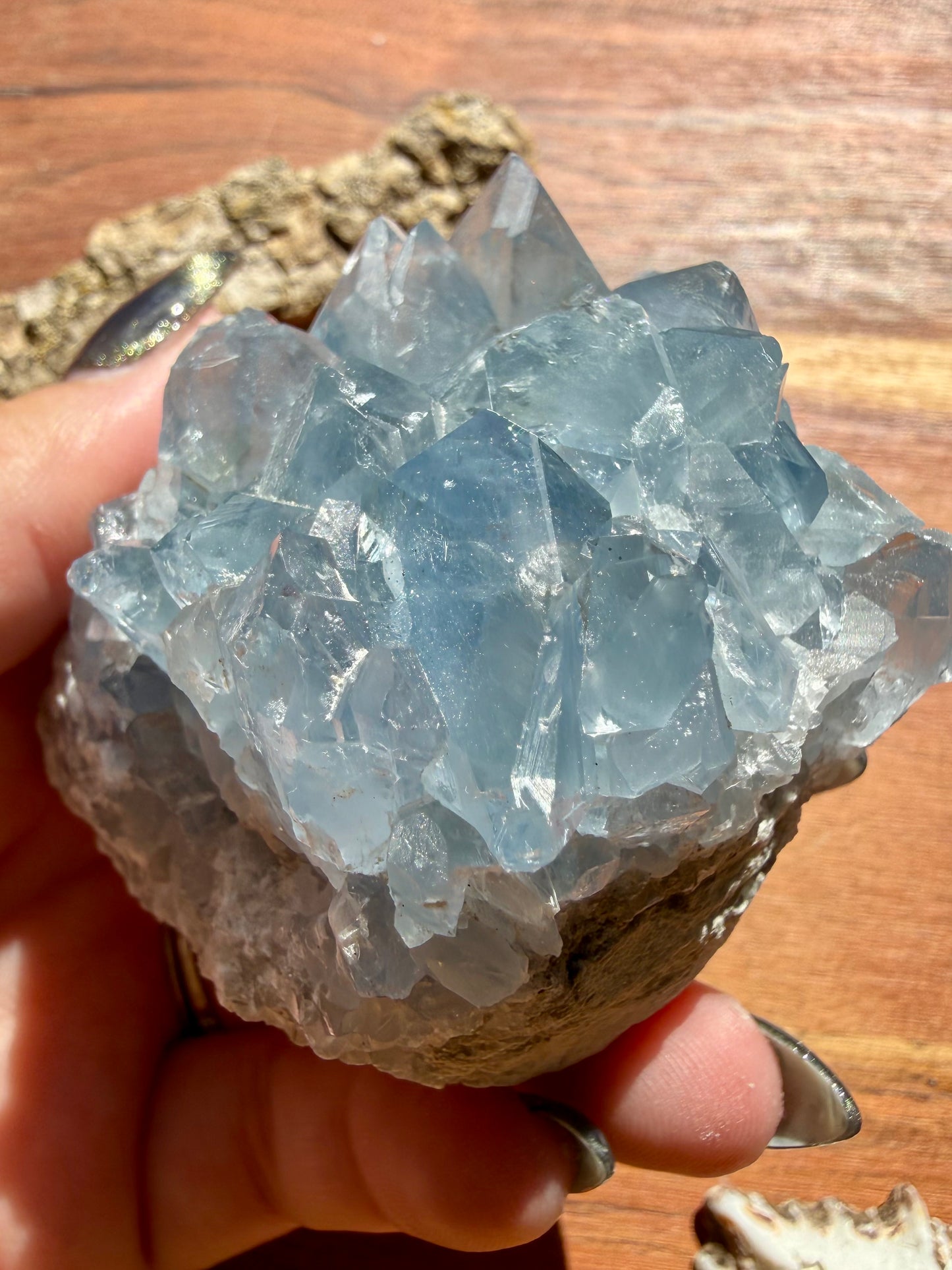 RAW CELESTITE CLUSTER