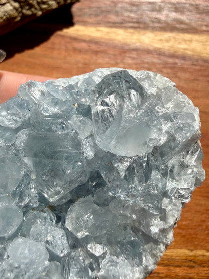 RAW CELESTITE CLUSTER