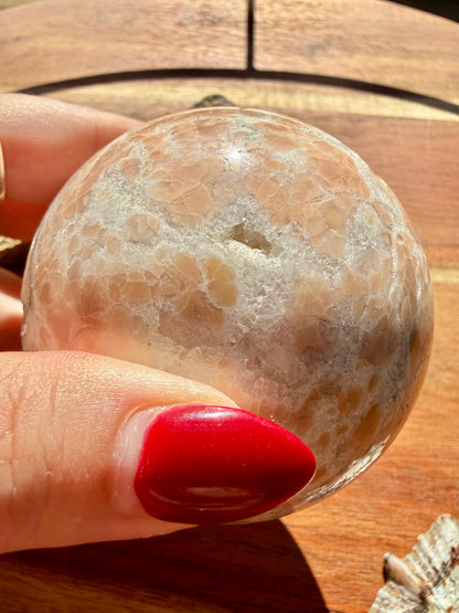 COTTON CANDY AGATE SPHERE