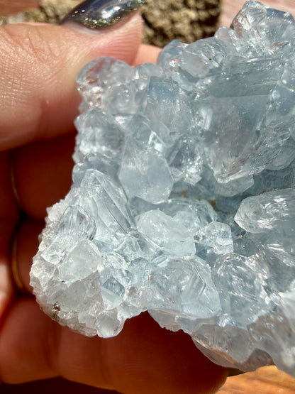 RAW CELESTITE CLUSTER