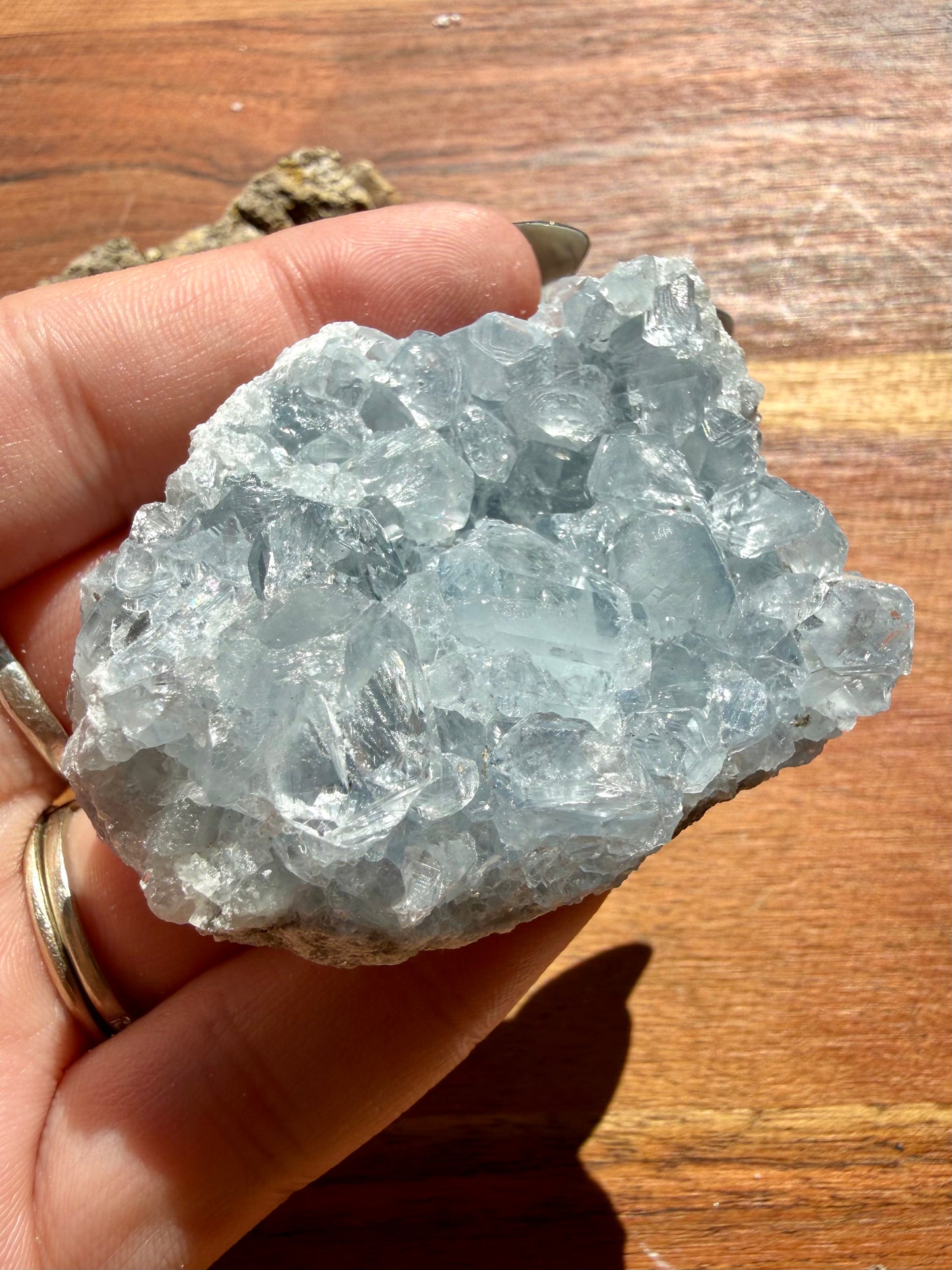 RAW CELESTITE CLUSTER