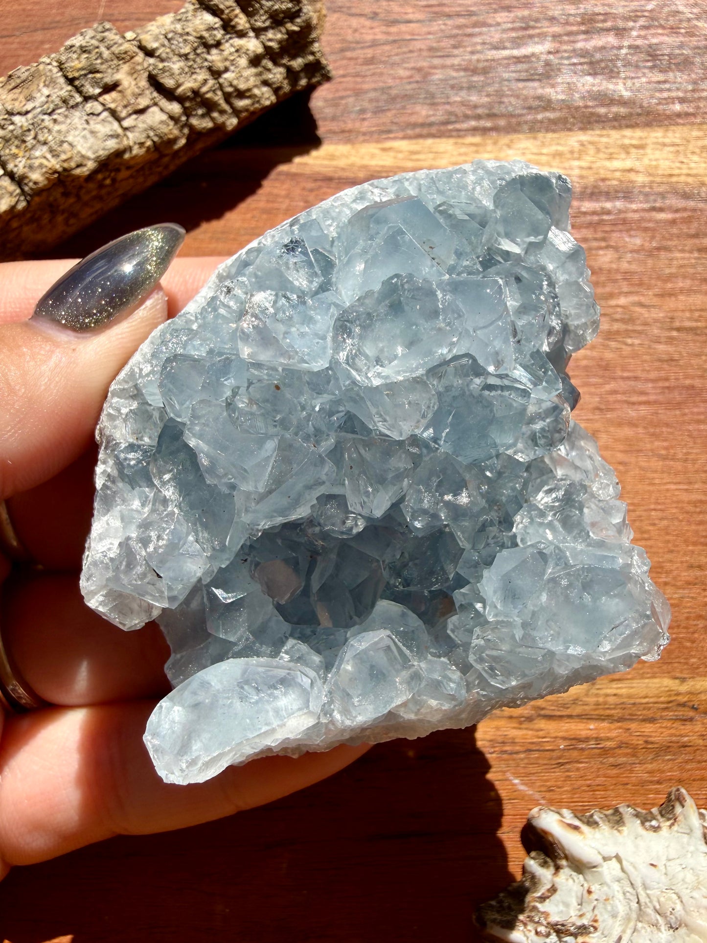 RAW CELESTITE CLUSTER