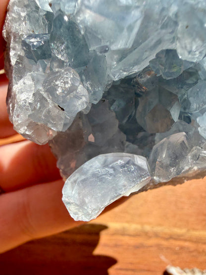 RAW CELESTITE CLUSTER