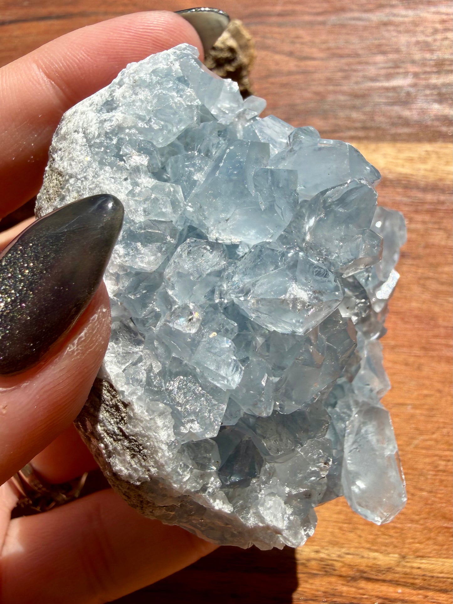 RAW CELESTITE CLUSTER