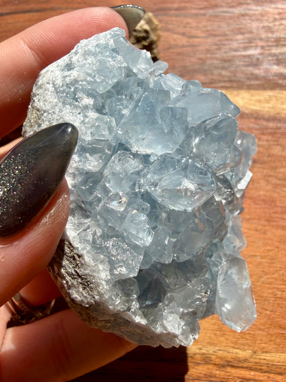 RAW CELESTITE CLUSTER