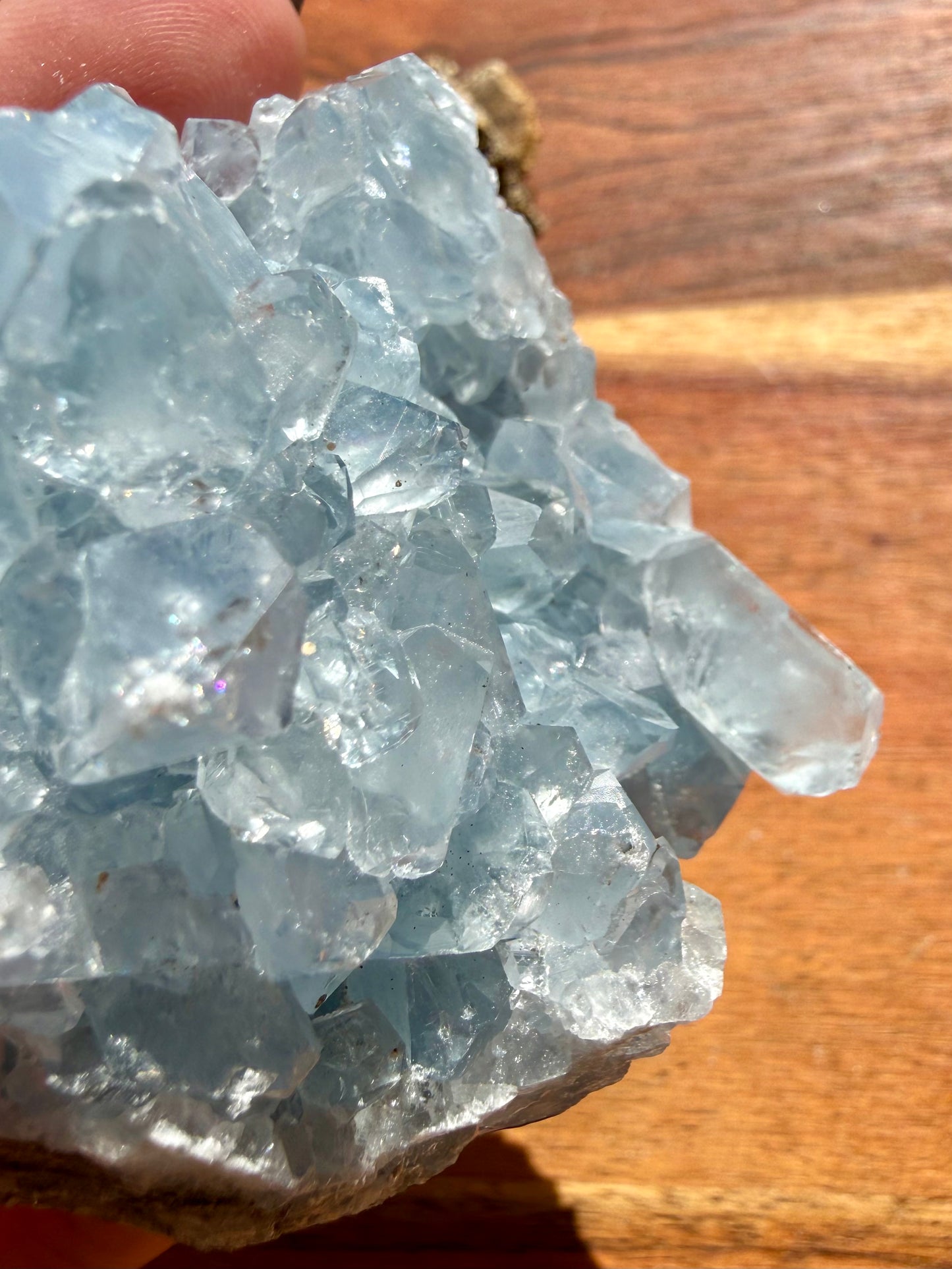 RAW CELESTITE CLUSTER