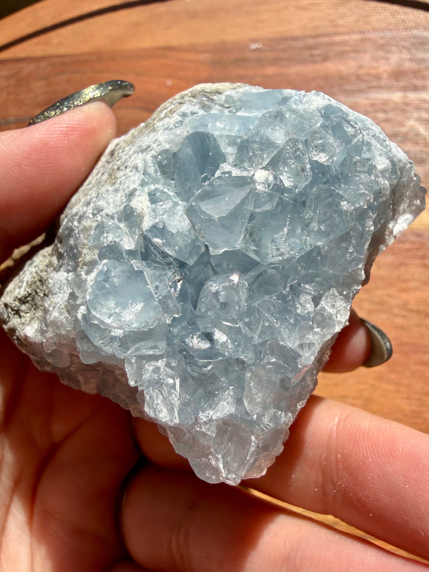 RAW CELESTITE CLUSTER