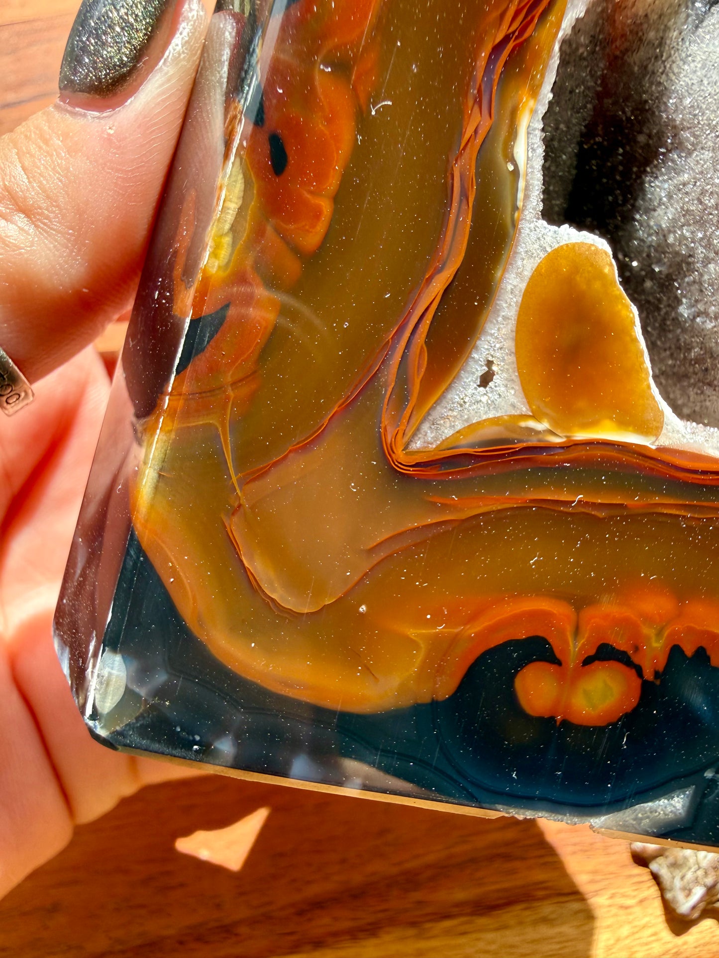 BRAZILIAN AGATE TOWER