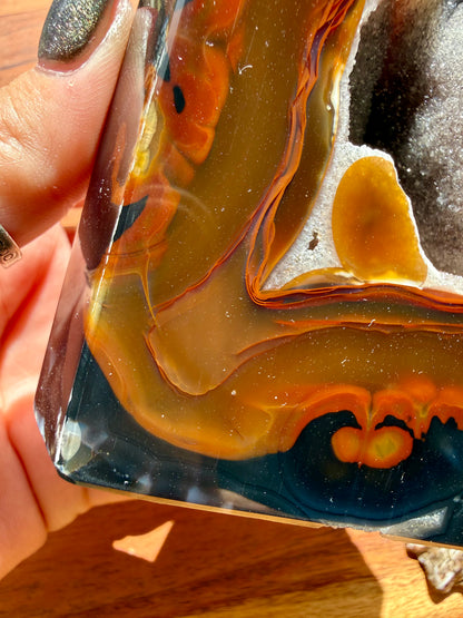 BRAZILIAN AGATE TOWER
