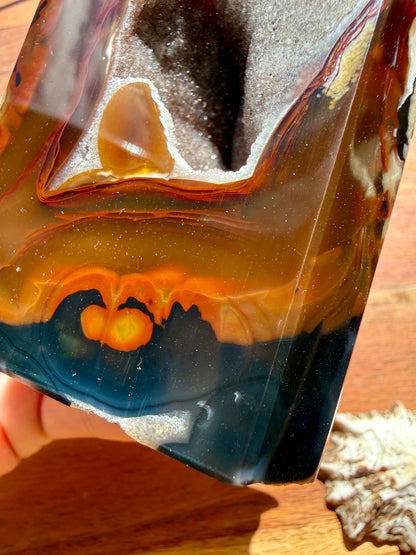 BRAZILIAN AGATE TOWER