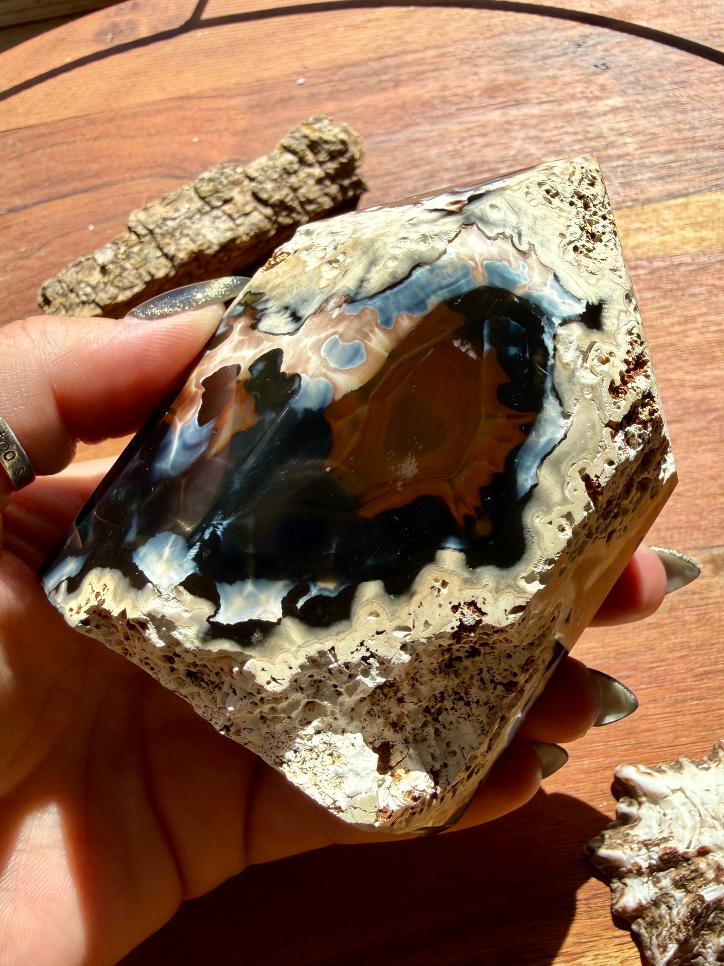 BRAZILIAN AGATE TOWER