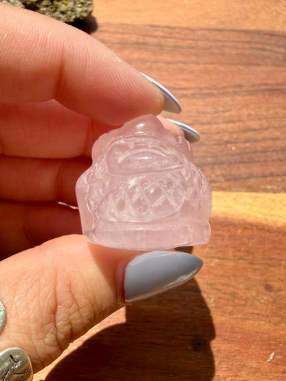 ROSE QUARTZ MONEY TOAD